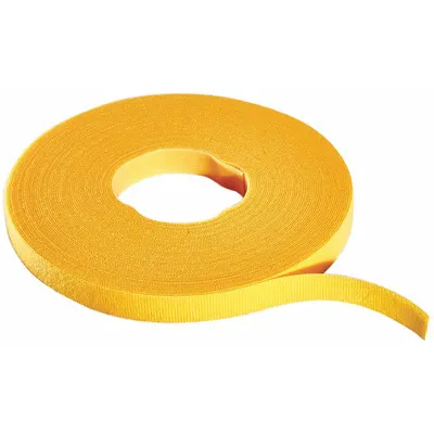 RIP-TIE Hook-and-Loop Cable Tie Roll: 15 ft Lg, 0.5 in Wd, 50 lb Tensile Strength - Cut to Length Hook-and-Loop Cable Tie Rolls