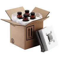 BERLIN Hazardous Material Shipping Kit: 8 3/16 in x 8 3/16 in x 7 3/4 in, ( 4 ) : 8 oz Bottle, 4 PK (MPN HMS-6451M)