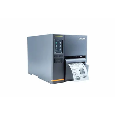 BROTHER Desktop Printer: Direct Thermal/Thermal Transfer, Titan 4420TN, 4.1 in Max. Print Wd - Up to 3,000 Labels per Day