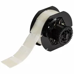 Wraparound Label: 1 1/2 in x 1 1/2 in, 1 1/2 in, Self-Extinguishing Vinyl, Clear (Matte) (MPN B33-119-417). Key specifications — Printer Series Compatibility: BBP33; Recommended Ribbon: B30-R4300.