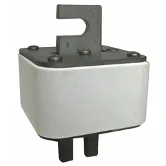 Fast-acting bolt-on fuse rated 350 A and 690 V AC, part of the 170M Series. Features an indicating function to show when the fuse has opened. Used for overcurrent protection of semiconductor devices in industrial power equipment.