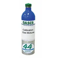 GASCO Calibration Gas: Nitrogen, Refillable, +/-5% Accuracy, H2S/N2/O2/SO2, Calibration Gas (MPN X05NI80CP440004)