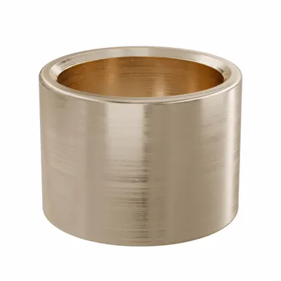 OILITE Sleeve Bearing: Bronze, SAE 841, 1 1/8 in Bore, 1 3/8 in OD, 1 in Lg, -35°F to 300°F - Lubricated General Purpose Metallic Sleeve Bearings