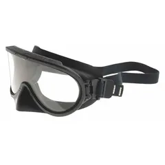PAULSON 510-EN safety goggles are designed for structural firefighting and industrial protection. They feature indirect venting to reduce fogging and an elastic band for secure fit. The clear lens shields eyes from debris, smoke, and chemical splashes. Suitable for emergency response, construction, and heavy manufacturing environments.
