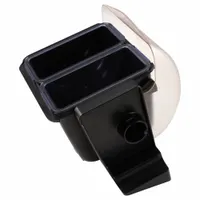 SAN JAMAR Compartment Condiment Bar: 0.5 qt Capacity, High-Impact Plastic, NSF Certified, BD2003