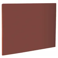 CRESTWARE Cutting Board: 20 in Overall Lg, 15 in Overall Wd, Brown, Polyethylene, NSF Certified (MPN PCB1520BR)
