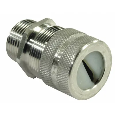 HUBBELL WIRING DEVICE-KELLEMS Straight Metallic Cable Grip - Straight Metallic Cable Grips
