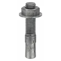 MKT FASTENING Wedge Anchor: 2 3/4 in Overall Lg, 1/2 in Dia, 1/2"-13 Thread Size, Steel, 10 PK (MPN 2812234)