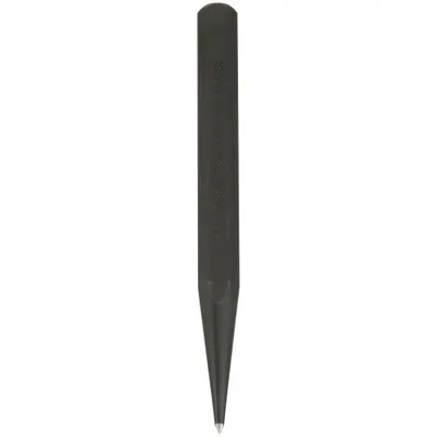MAYHEW PRO Prick Punch: 3/16 in Tip Size, Hexagon, 4 1/2 in Overall Lg, 1 in Taper Lg - Prick Punches