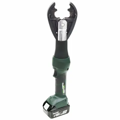 GREENLEE Crimper: 120 V, Dieless Head, 2 AWG Max Copper, For Greenlee CJ Series Jaws Dies - Greenlee Crimpers
