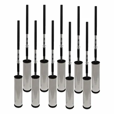 MANPLOW Stretch Wrap Dispenser: 12 in Min Roll Wd, 18 in Max Roll Wd - Long-Handle Stretch Wrap Dispensers
