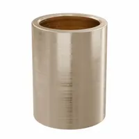 Sleeve Bearing: Bronze, SAE 841, 12 mm Bore, 15 mm OD, 20 mm Lg, 49,938 lb/sq in-fpm Max PV, 10 PK (MPN AAM1215-20B)