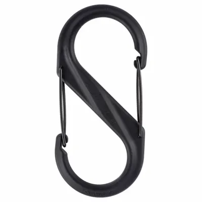 NITE IZE S-Hook Double Snap Hook, Nylon, 8 3/32 in Overall Length - S-Hook Double Snap Hooks