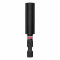 MILWAUKEE Bit Holder: Bit Holder, Impact, 1/4 in Compatible Bit Size, Impact Rated, Magnetic, 10 PK (MPN 48-32-4302)