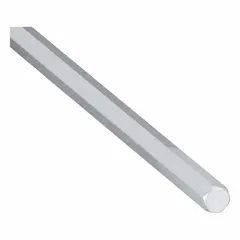 Standard-length precision hex screwdriver with a 3 mm tip and 6-1/2 in overall length. Designed for turning hex fasteners in fine mechanical assemblies, electronics, and instrumentation where controlled torque is required.