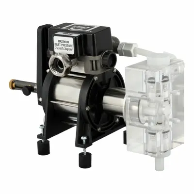 ERIEZ Coolant Mixer: Venturi, 5 gpm, 1:8 Max. Mixing Ratio, 1%to 8% Dilution Range - Coolant Proportioners
