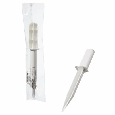 STERILEWARE Spatula: 0.75 fl oz Capacity - Imperial, 3/4 in Handle Dia - Imperial - Powder Lances