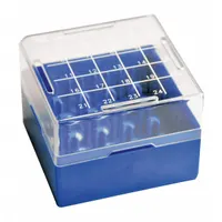 Freezer Box: 75 mm Overall Lg, 75 mm Overall Wd, Resin (MPN W651702-B)