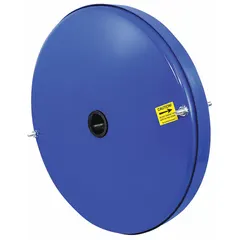 Steel drive spring assembly with aluminum canister, designed as a replacement part for COXREELS ALUMI-PRO-SERIES hose reels. Restores retraction functionality in industrial, automotive, and workshop environments.