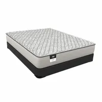 SEALY Bed Mattress: Hotel King, Firm, Woven Fabric, 12 in Overall Ht, 72 in Overall Wd, Innerspring (MPN 526996-63)