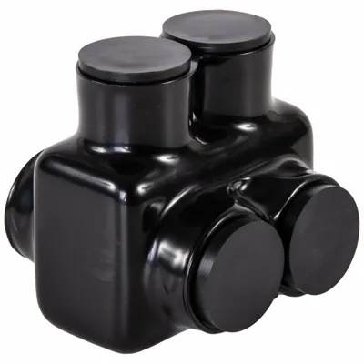 POLARIS Multitap Connector: 2 Port, Double-Sided Entry, 250 kcmil – 750 kcmil Wire Size - Dry-Location Double-Sided Entry Multitap Connectors