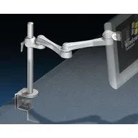 HERGO Desk Clamp: Gray, 22 1/2 in Overall Ht, 9 in Overall Wd, 15 1/2 in Overall Dp (MPN 95-HE502-045)