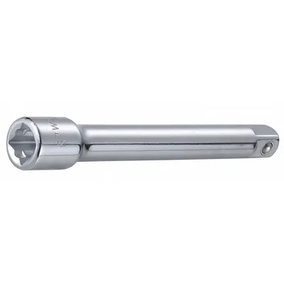 WESTWARD Socket Extension: 1/2 in Input Drive Size, 1/2 in Output Drive Size, 6 in Overall Lg - 1/2" Drive Hand Socket Extensions