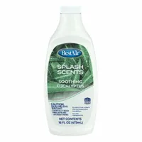BestAir Splash Scents(R) Soothing Eucalyptus: Fragrance, 394WU3, 16 oz Container Size, Eucalyptus (MPN FSE-PDQ-6)