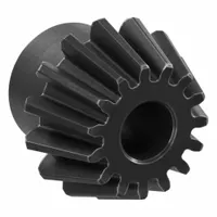 Bevel Gear: Straight, Gear Ratio 3, Module m 2, 15 Teeth, Black Oxide-Coated Steel, 10 mm Bore Dia (MPN SB2-1545)