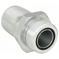 Hydraulic Hose Adapter: 1 in x 1 in Fitting Size, Male x Male, ORS x ORS, Rigid, Straight (MPN FF1994T1616S)
