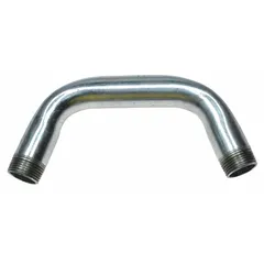 This discharge spout is a replacement component designed to direct material flow from compatible equipment. It is intended for use with manufacturer model number 4VCR2. Typical applications include industrial material-handling systems where a controlled discharge path is required.