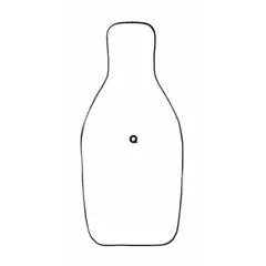 Cardboard silhouette target for scoring and qualification at shooting ranges. Measures 35 inches high by 23 inches wide in black. Sold in a 25-pack.