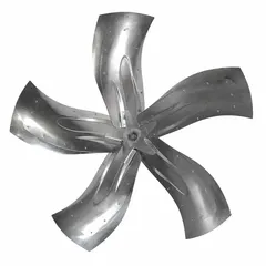 Replacement propeller designed for use with model 1RBD8. Suitable for HVAC and refrigeration applications to restore airflow in ventilation systems.