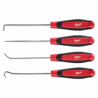 MILWAUKEE Hook/Pick Set: Steel, Angle/Hook/Straight, 90° Angle/Hook/Straight Tip (MPN 48-22-9215)