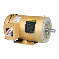Totally enclosed fan-cooled (TEFC) 3-phase AC motor with rigid base mount. Rated 2 hp, 575V AC, 865 RPM, 2.15 A full load current at 60 Hz. Suitable for industrial applications such as pumps, fans, conveyors, and compressors.