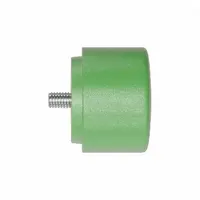 Replacement Hammer Tip: Medium Soft, Urethane, 1 1/2 in Dia, 5/16-18 Thread Size, Threaded, AM2MSTIP