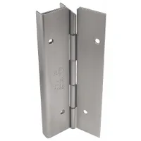 MARKAR Piano Hinge: Stainless Steel, 8 ft Leaf Ht, 1 3/4 in Leaf Wd, Screw-On (MPN HG305-002-630-HT-MP-RH)