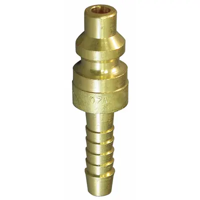 WEATHERHEAD Quick Connect Hose Coupling: 3/8 in Body Size, 1/2 in Hose Fitting Size - Universal Interchange Steel Quick-Connect Air Coupling Plugs