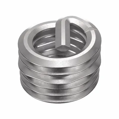 HELI-COIL Screw-Locking Tangless Helical Insert, 1/4"-28, Plain, 100 PK - Screw-Locking Tangless Helical Inserts