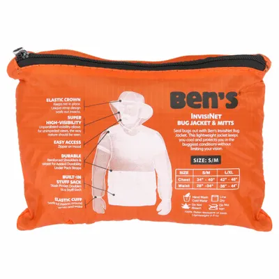 BEN'S Outdoor Insect Net Jacket - Outdoor Insect Net Jackets