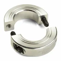 RULAND MANUFACTURING Balanced Shaft Collar: 2-Piece, Inch, Round, Clamp-On, 7/8 in Bore Dia, 2024 (MPN SPB-14-A)