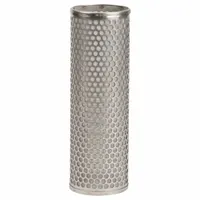 This replacement perforated screen is designed for BANJO inline strainers. Constructed from stainless steel, it filters particulates from fluids in industrial fluid systems, protecting downstream equipment from debris