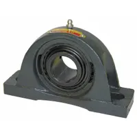 SEALMASTER Pillow Block Bearing: 15/16 in Bore, Cast Iron, Set Screws, 1 7/16 in Shaft Ht (MPN NP-15)