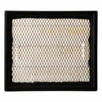 FLEETGUARD Air Filter: Panel, Cabin Air Filter, Rectangular, 8 31/32 in Overall Lg, Cellulose, Panel (MPN AF25684)