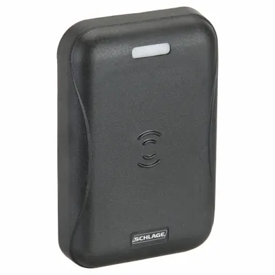 SCHLAGE ELECTRONICS Proximity Reader: 5 1/8 in Ht - Wave-to-Open Exit Devices