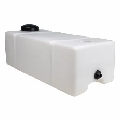 NORWESCO Utility Tank: 25 gal, Closed Top, 34 in x 14 in, 5 in Fill Opening Dia - Rectangular Horizontal Liquid Storage Tanks
