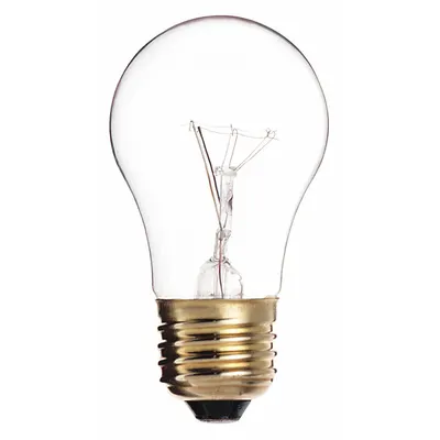 SATCO Incandescent Bulb: Medium Screw (E26), Incandescent, (A) Classic, A15, 40 W Watt - Medium Screw Base (E26) Lamps
