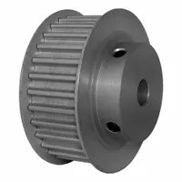 DAYTON Timing Pulley: Curvilinear, Fixed, For 15 mm Belt Wd, 30 Teeth, 5 mm Pitch, Aluminum (MPN 30-5M15M6FA8)
