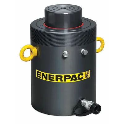 ENERPAC Hydraulic Ram: Single Acting, 200 ton Nominal Capacity, 5 in Nominal Stroke Lg - High Cycle Rams