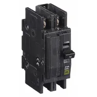 SQUARE D Miniature Circuit Breaker: 70 A, 120/240V AC, Single Phase, 10kA at 120/240V AC, 2 Poles (MPN QOU270)